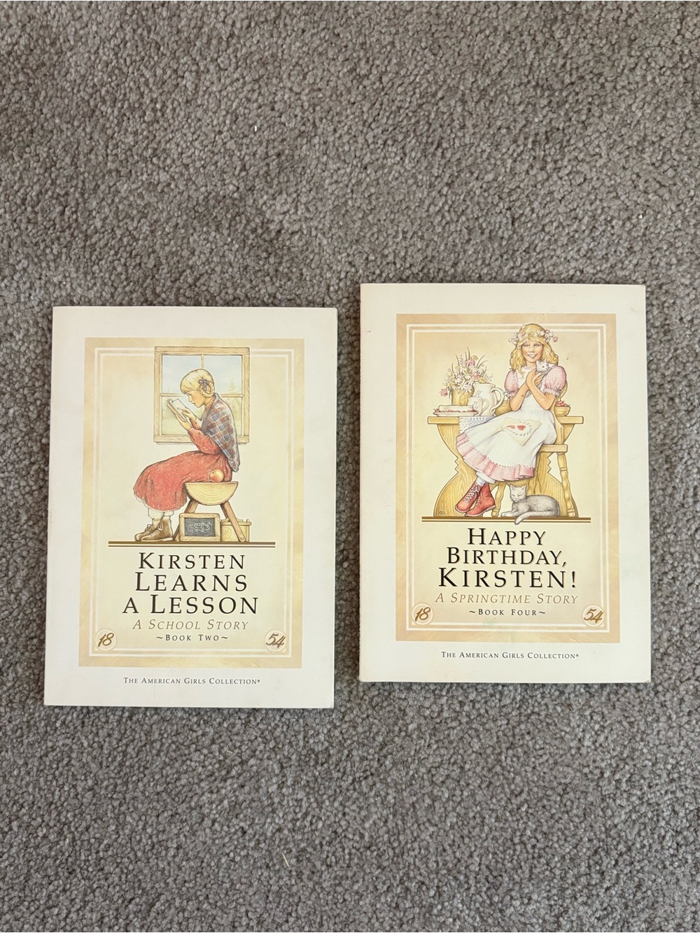 Set of 2 Kirsten Larsen books